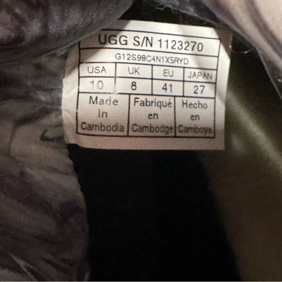 UGG Waterproof Yose Puff Marble Drytech Uggplush Boots - Picture 11 of 15